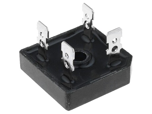 [H59981] Brokobling, enkelt-fase, 1000V 35A m. spadestik (BR3510)