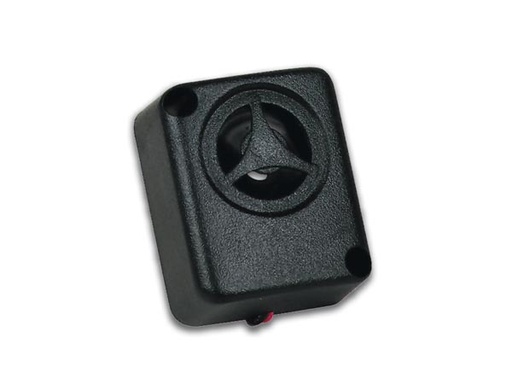[H10092] Mikro-piezo sirene - 6-14Vdc / 170mA, 110dB, ledning
