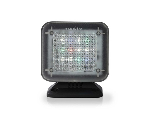[H53583] Attrap-tv - Indbygget timer, USB-forsynet, Sort