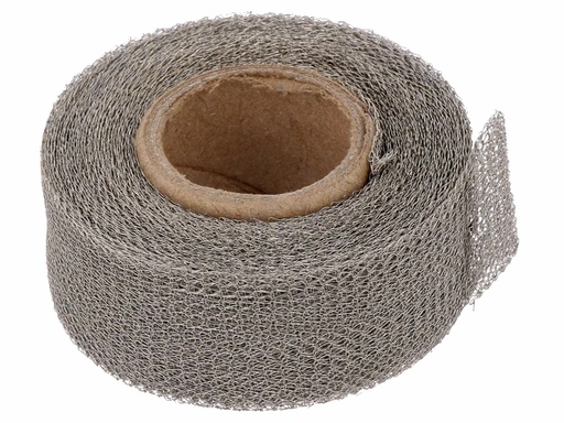 [H64409] Afskærmningstape - Fortinnet kobbertrådflet, 25mm (4,5m)