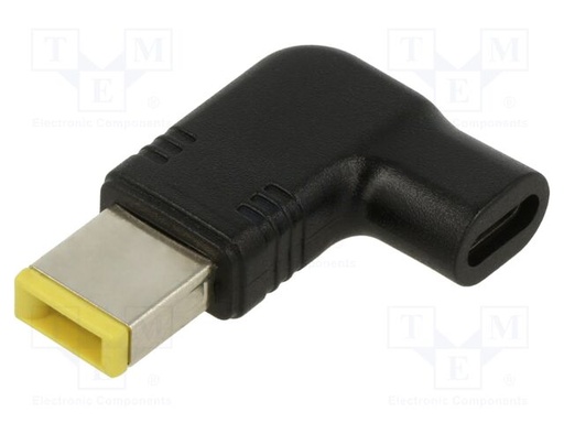 [H66353] DC Adapter, USB-C hun til LENOVO slim tip