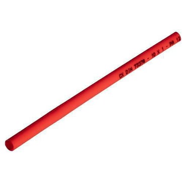 [7885502276] Bisson ABS008/25 ABS-rør 25 mm rød L:3 meter