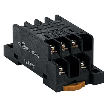 [7822617975] Sokkel DIN-skinne/overflademontering 11-pin skrueklemmer PTF11A