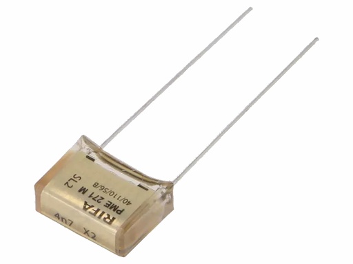[H64995] X2 støjkondensator - 4,7nF 275Vac ±20% (10,2mm)