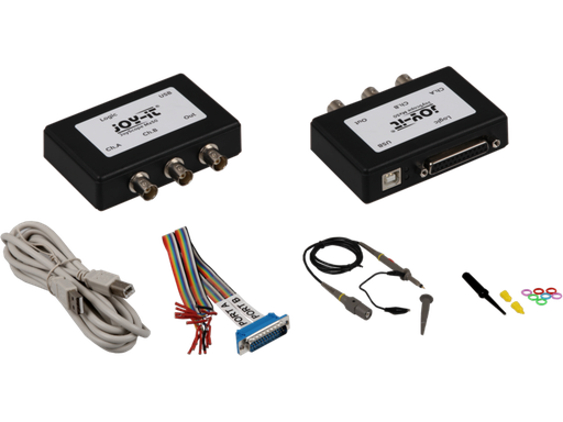 [H62887] Mini 2 kanal PC USB oscilloskop m. logic analyser - 48MHz