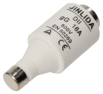 [7828112131] Sikring DZII 16A (5-styk) grå