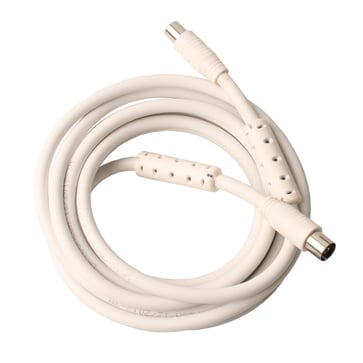 [7828113046] Antenneledning med stik HF-tæt 3 meter hvid
