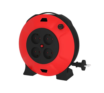 [7848203198] Kabeltromle box 8m. 4 udtag uden jord