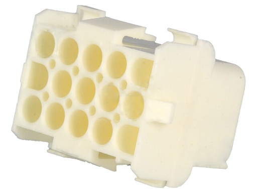 [H64127] Universal MATE-N-LOK fatning - 3x5pol han/hun (6,35mm)