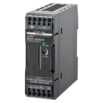 [7889230188] Bogtype strømforsyning 30 W 24VDC 1.3A DIN-skinne montage push-in terminal Coated S8VK-S03024
