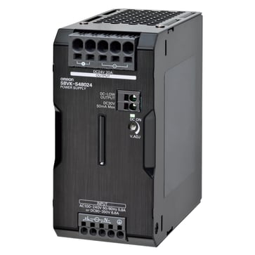 [7889230010] Bogtype strømforsyning 480 W 24VDC 20A DIN-skinne montage push-in terminal Coated underspændingAlarm