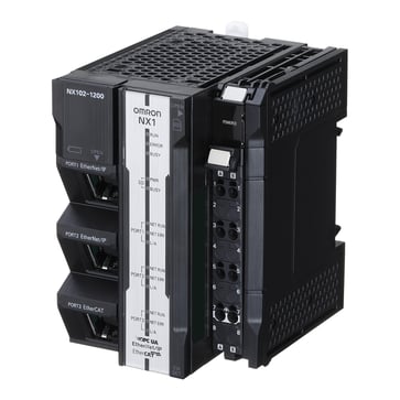 [7824708730] Sysmac NX1 Modular CPU med med Database Connectivity 5 MB program og 33.5MB datalager indbygget Ethe