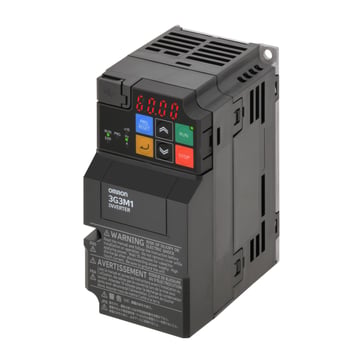[7865102793] Frekvensomformer 3G3M1-AB007 M1 AC-drev  0.7/1.1 kW (HD/ND)  5.0/6.0 A (HD/ND)  200 VAC  1~ indgang