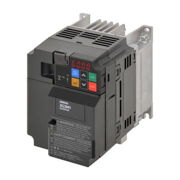 [7865102803] Frekvensomformer 3G3M1-AB015 M1 AC-drev  1.5/2.2 kW (HD/ND)  8.0/9.6 A (HD/ND)  200 VAC  1~ indgang