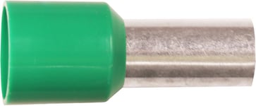 [2921112415] Isoleret terminalrør A6-18ETT 6mm2 L18 Grøn