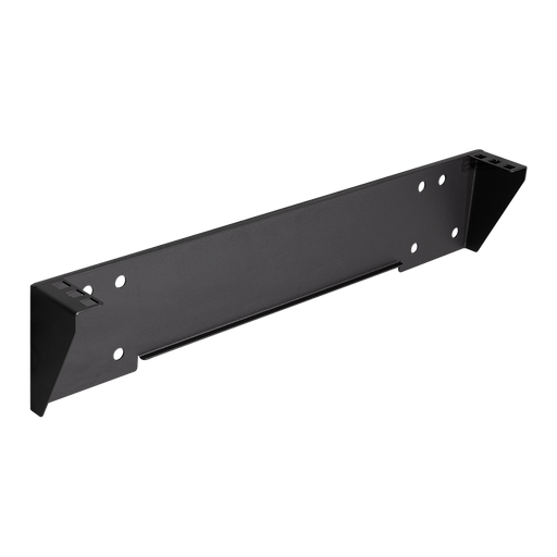[H64983] Ophæng til 19" rack enheder til væg/under bord, 1U, Sort