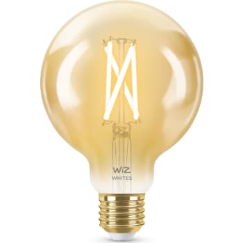 [0957100176] WiZ LED Standard Tunable White 6,7W (50W) E27 G125 920-950 Filament Guld Dæmpbar
