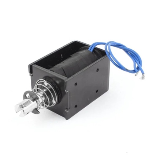 [H19612] Lineær push-pull elektromagnet - 12Vdc 8A 50N-5kg, 25cm