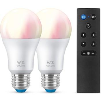 [0957100448] WiZ Color Standard E27 pære 2-pak + WiZmot