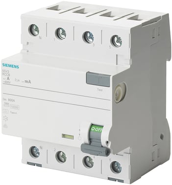 [7822101928] HPFI 4-polet type A 80A 30 mA 400VAC SIGRES - Aggressive omgivelser