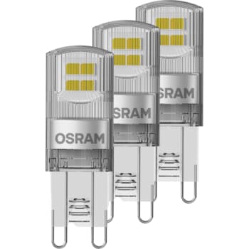 [0957450046] LED Base Special Pin 1,9W 827, 200 lumen, G9, klar, 3-pak