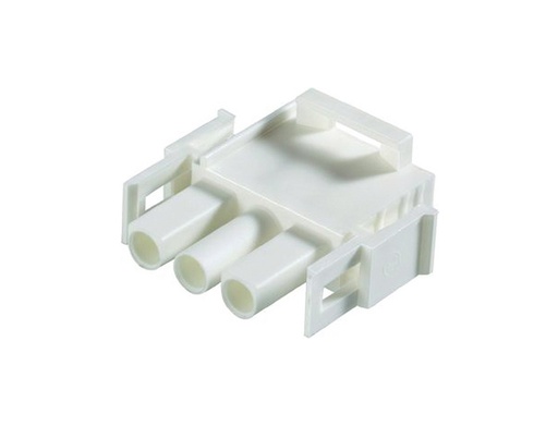 [H61410] Universal MATE-N-LOK stikhus - 1x3pol han/hun (6,35mm)