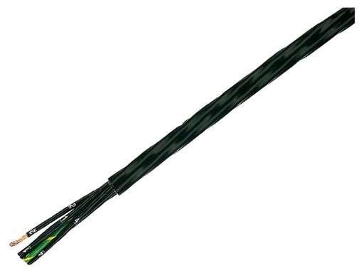 [H59959] HELUFLON-FEP-6Y varmebest. kabel - 5x0,5mm² (metervare)
