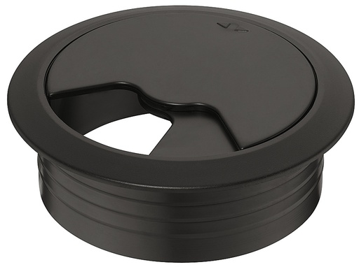 [894067919] Kabelgennemføring sort 80 mm