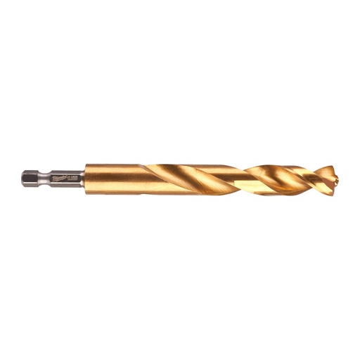 [930126636] Milwaukee HSS-G TIN Shockwave metalbor, 1/4" HEX, 13,0 mm