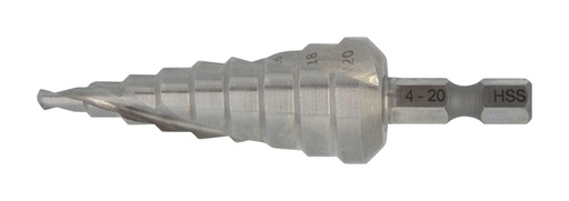 [853029108] Trappebor spiral 1/4" 4-20x75m