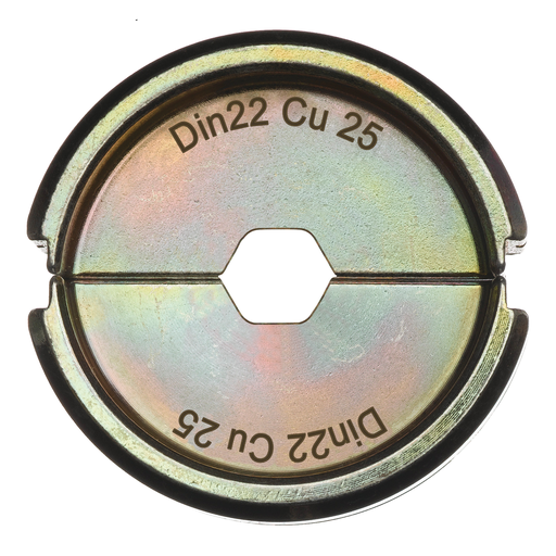 [861281011] Milwaukee pressbakke DIN22 CU 25