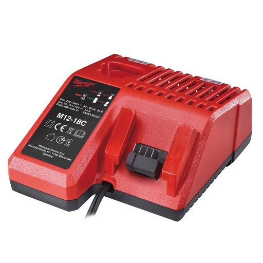 [853059240] Milwaukee multioplader til M12 og M18 batterier