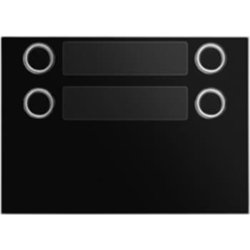 [0982064753] Dobbelt Frontplade, 4 Knapper til Urmet Alpha