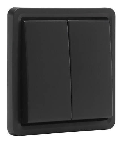 [3417812558-1596] Kroneafbryder, 10A, IP55, sort