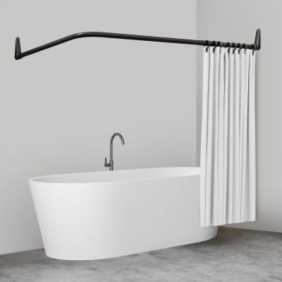 [777463071] FORHÆNGSSTANG 70X160CM, SORT