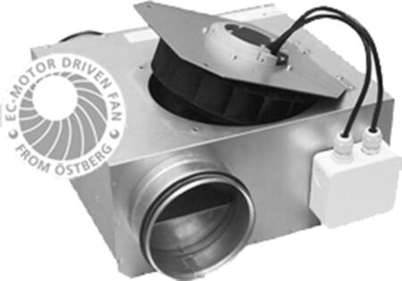 [9278642518] LINDAB KANALVENTILATOR LPKB 100 C1 EC