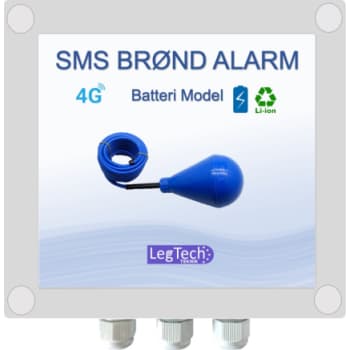 [0985500366] 4G PRO BRØND ALARM (Batteri model)