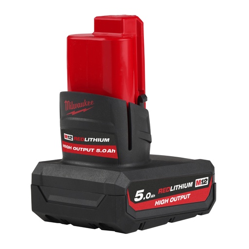 [881416156] Milwaukee M12 Red Lithium™ High Output™ batteri, 12 V/5,0 Ah