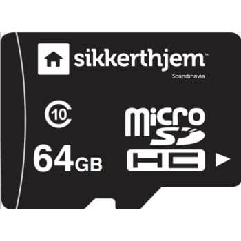 [0985540106] 64GB micro-sd kort class 10, til S6evo smartcam