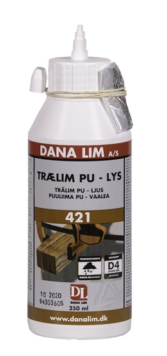 [894047943] Pu-Trælim 421-250ml  Lys