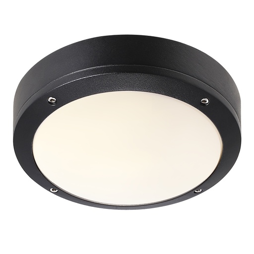[4242250889] Plafond Desi 22 E27 maks. 12W IP44 aluminium sort