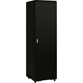 [0986014958] Gulvrack 19" 42HE B600xD600xH2080 mm sort med pladedør