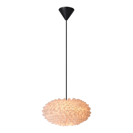 [4241740442] Villo 30 lampeskærm i rispapir, chiffon hvid