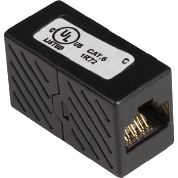 [0986017667] Mellemled Kat.6 2 x RJ45 jack sort