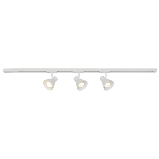 [4245023288] Eik link 3-kit + 1m track light GU10 hvid