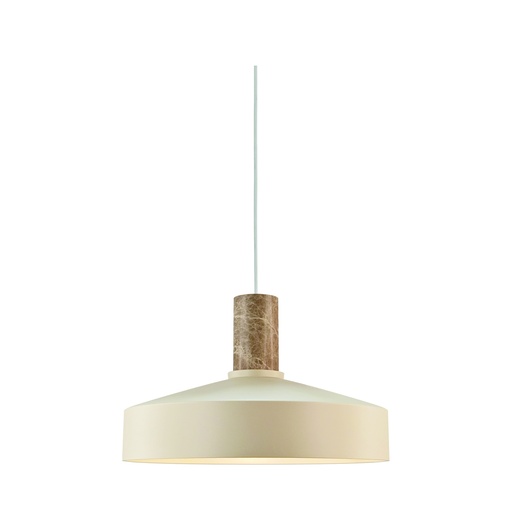 [4241024236] Elvas marble pendel E27 beige