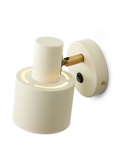 [6243101401] Halo Design Vogue væglampe 16cm creme
