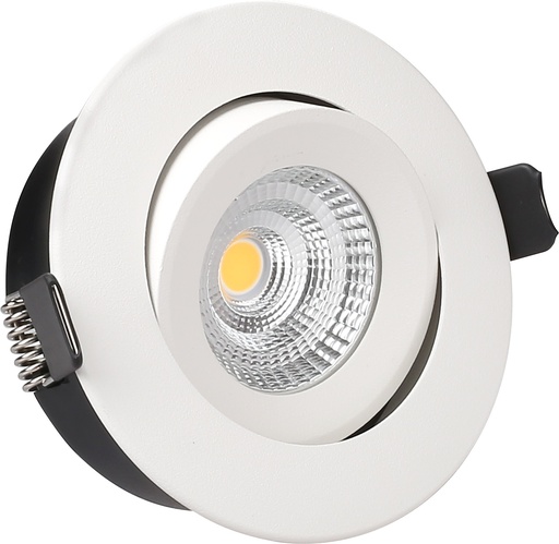 [6642002211] Antidark Downlight LED med tilt funktion 3000K hvid