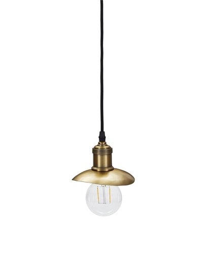 [6641003004] House Doctor Hatt lampeskærm 14cm, antik messing