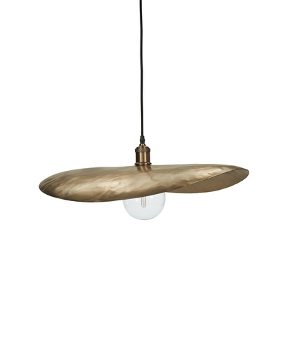 [6641003017] House Doctor Hatt lampeskærm 60cm, antik messing